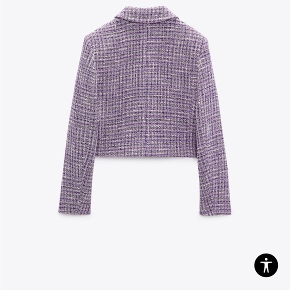 Purple tweed textured blazer with matching skirt HOST Pick π₯³π₯³π₯³π₯³π₯³ - Picture 10 of 16